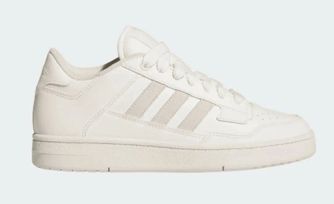 adidas Rapid Court Low Dames Sneakers - Wit - afbeelding 2 van 6