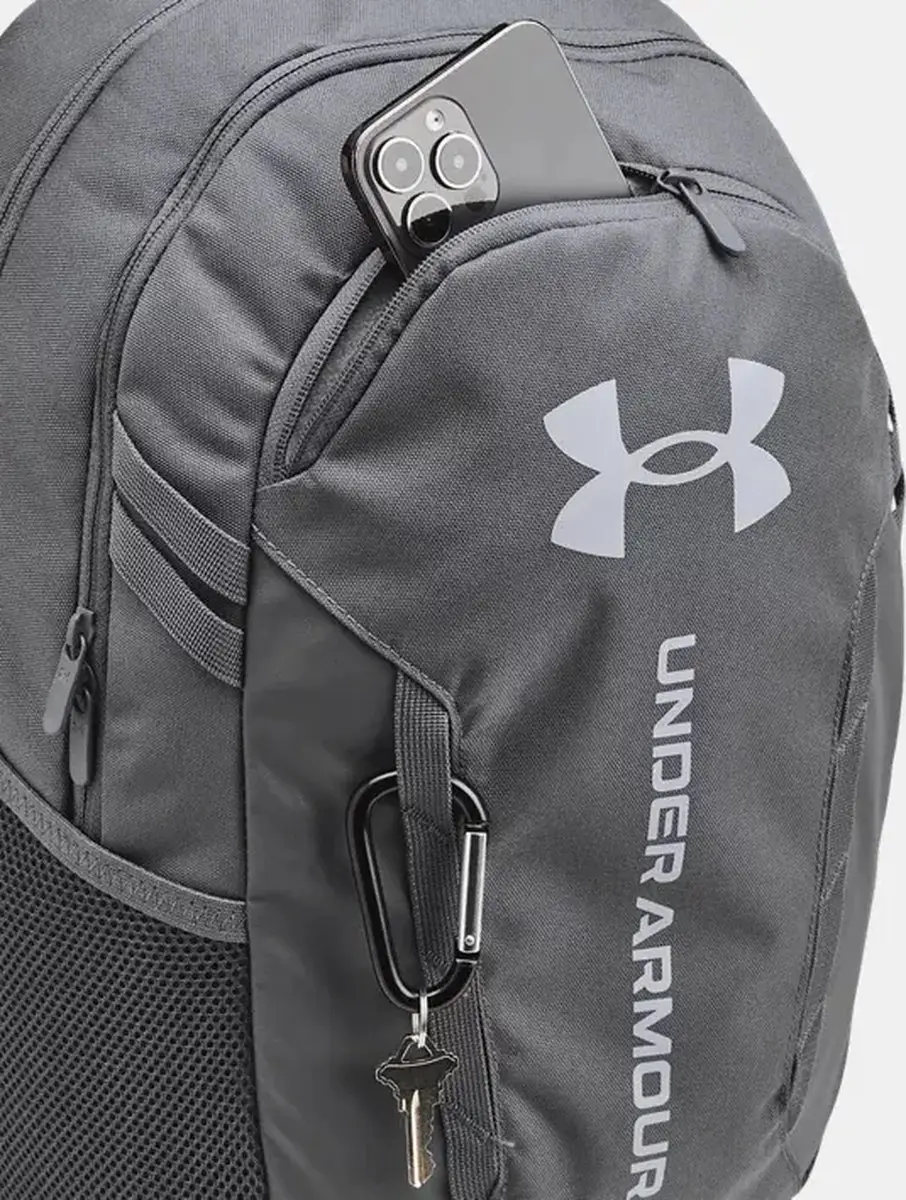 Under Armour Hustle 6.0 Rugzak - Grijs - afbeelding 5 van 6