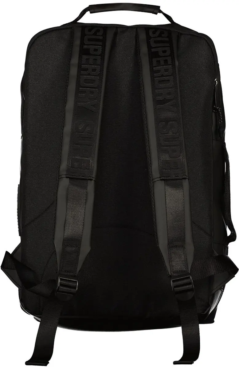 Superdry Tarp Rugzak 35L - 17 inch laptopvak - Zwart - afbeelding 6 van 6