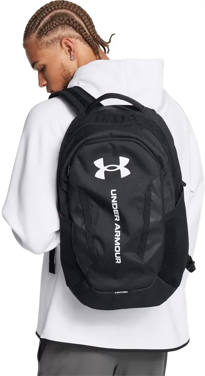 Under Armour Hustle 6.0 Rugzak - 29L - Zwart - afbeelding 6 van 6