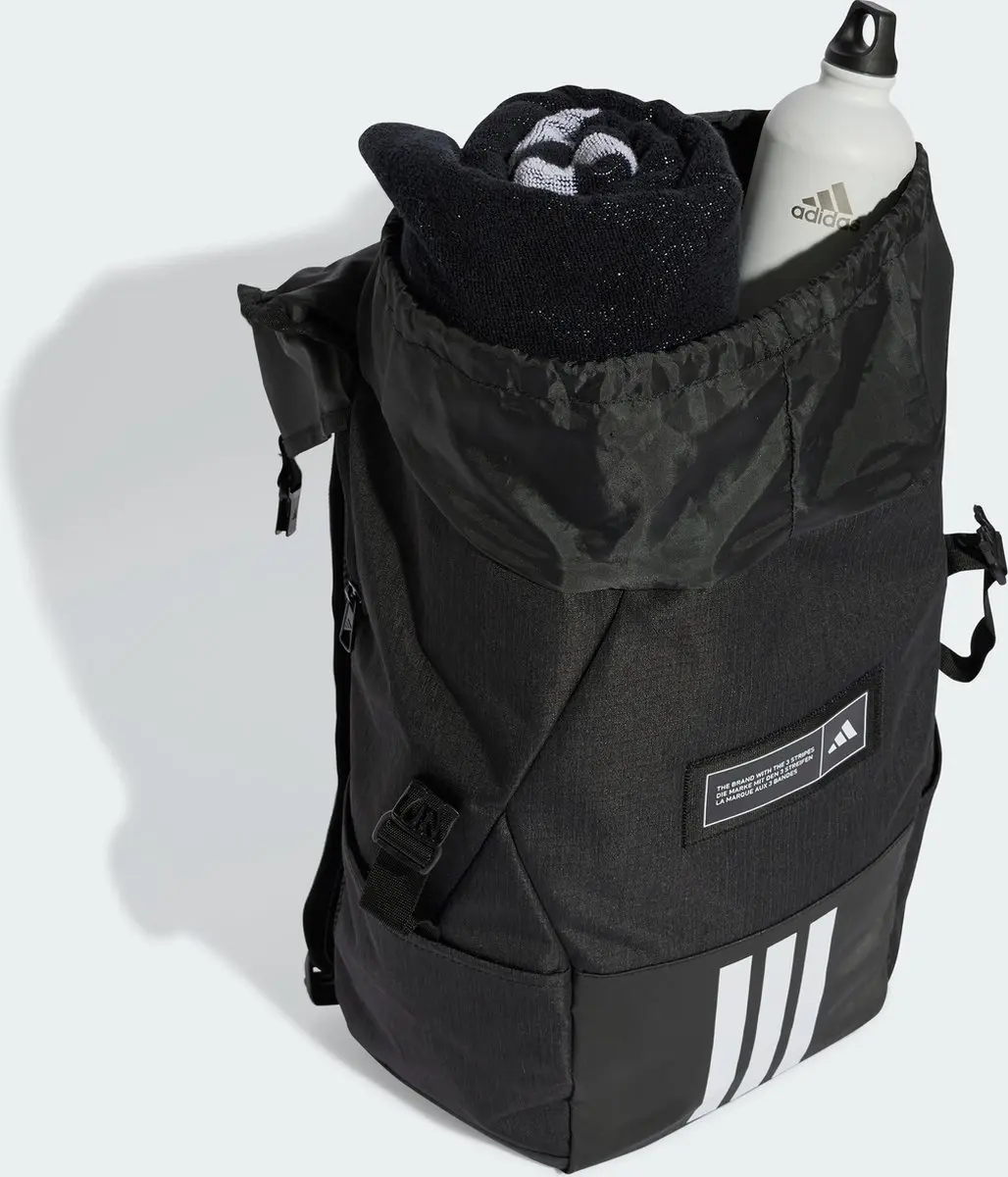 adidas 4Athlts Camper Rugzak - 25,75L - Zwart - afbeelding 4 van 6
