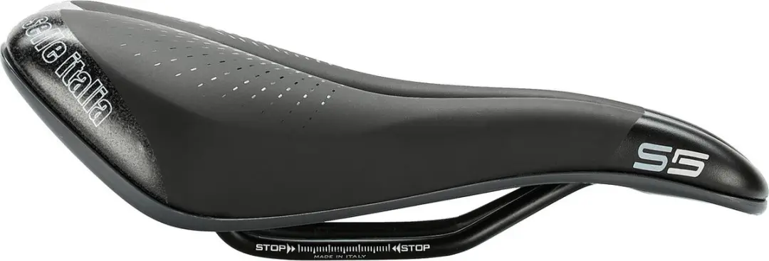 Selle Italia S5 Lady Superflow Zadel 094L801MEC002-L3 - Zwart - afbeelding 5 van 6