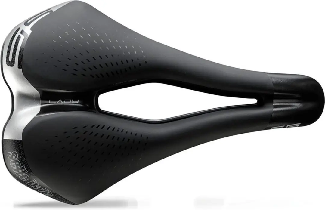 Selle Italia S5 Lady Superflow Zadel 094L801MEC002-L3 - Zwart - afbeelding 3 van 6