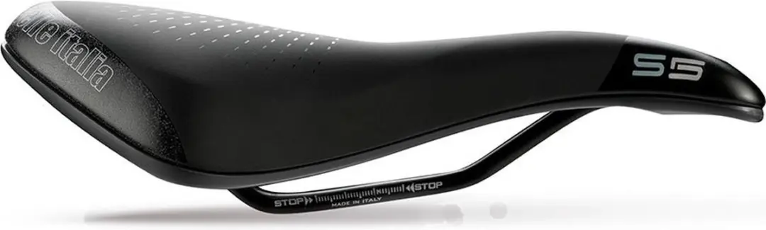 Selle Italia S5 Lady Superflow Zadel - S3 - Zwart - afbeelding 2 van 6