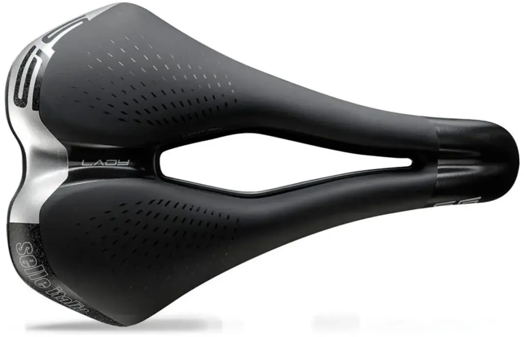 Selle Italia S5 Lady Superflow Zadel - S3 - Zwart - afbeelding 4 van 6