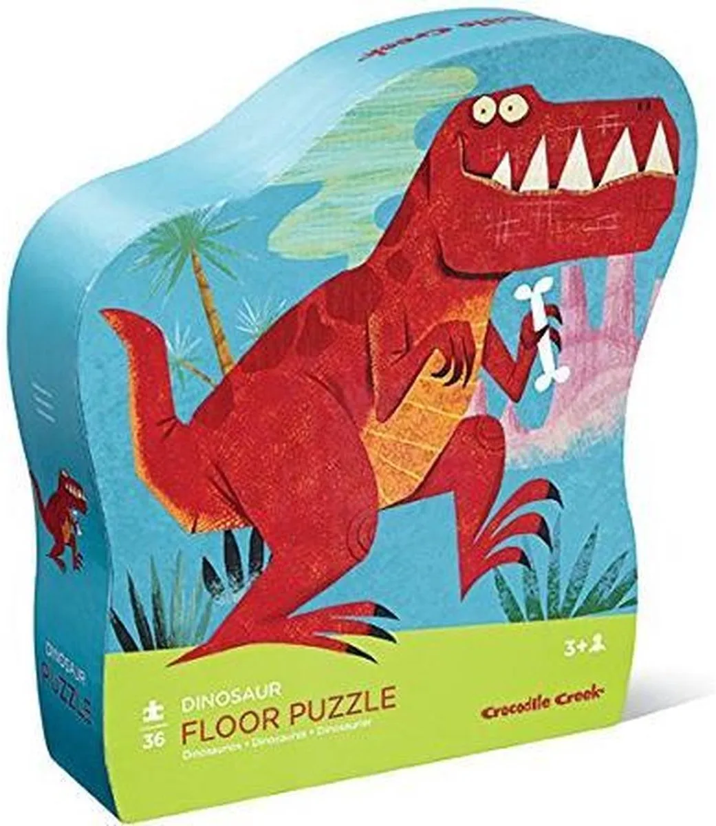 Crocodile Creek CC40729 Dinosaurus Puzzle 36 Stuks
