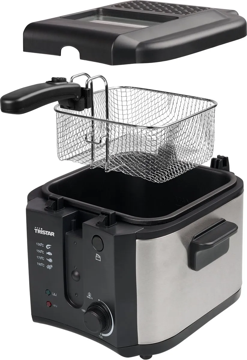 Tristar FR-6878 Frituurpan 2.5L - 1600W - Zwart