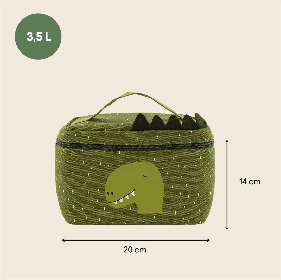 Trixie Mr. Dino Koeltas voor kinderen - 5,2L - Groen - afbeelding 2 van 6