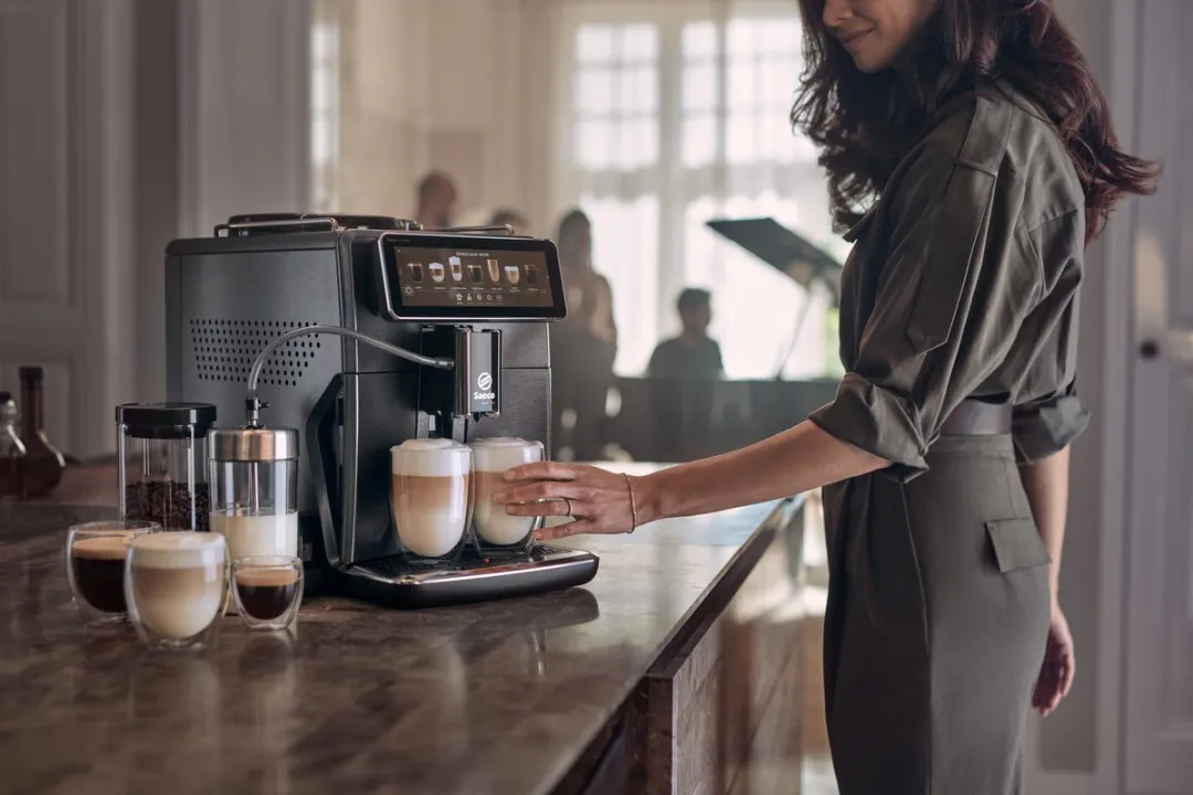 Saeco Xelsis Suprema SM8885/00 Volautomatische Espressomachine - 22 Koffiespecialiteiten - Grijs