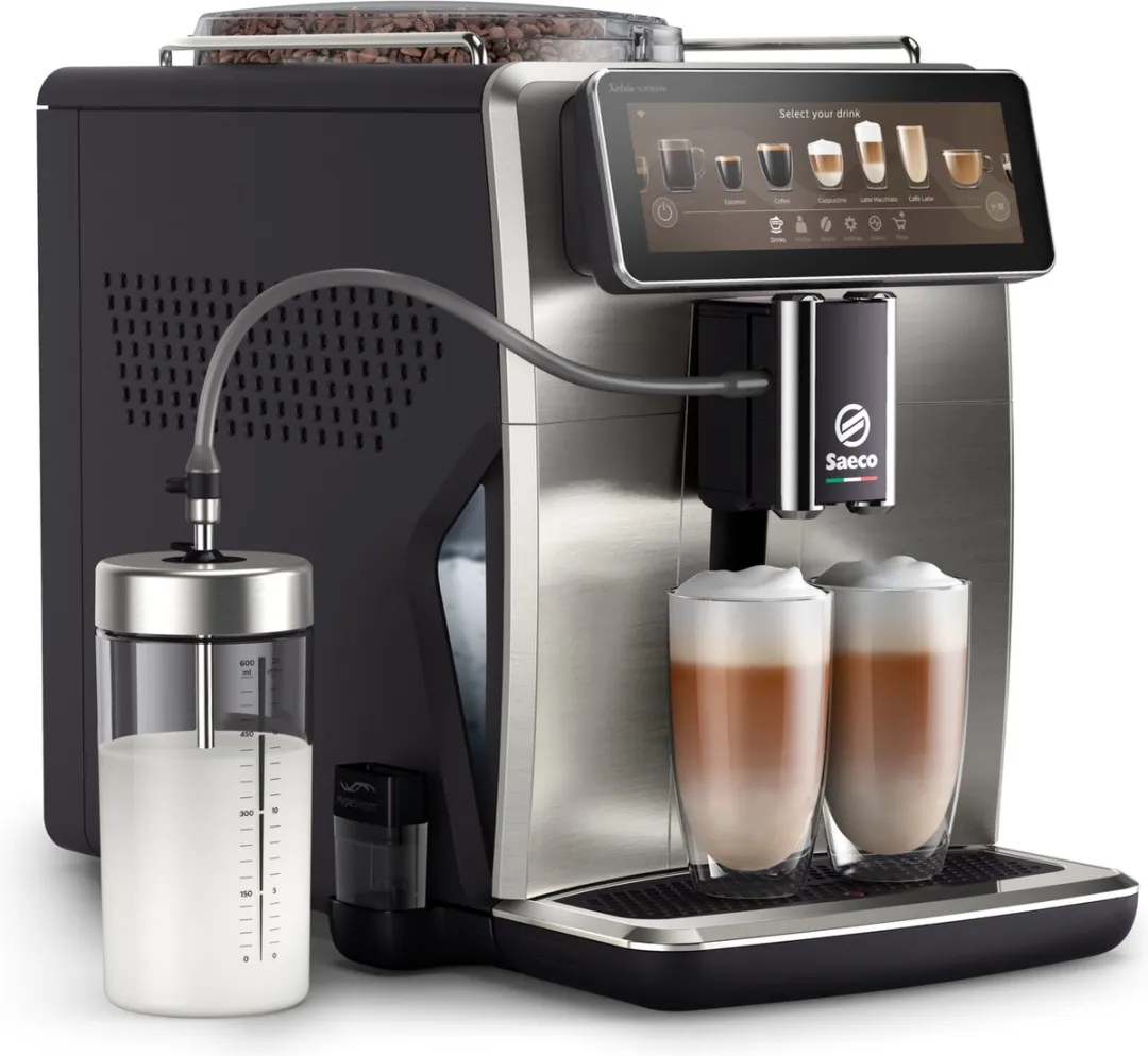 Saeco Xelsis Suprema SM8885/00 Volautomatische Espressomachine - 22 Koffiespecialiteiten - Grijs