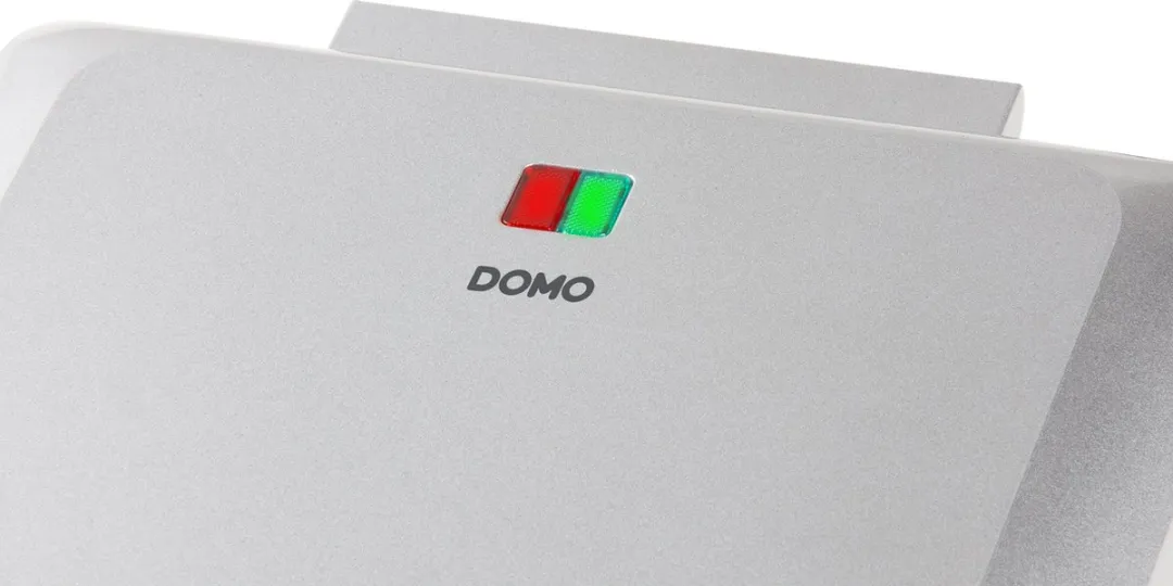 Domo DO9250W Wafelijzer 4 Wafels 1600W - Zilver