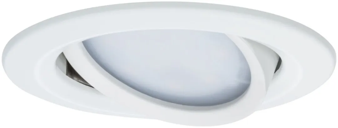 Paulmann Nova Coin LED-inbouwlamp 84mm RGBW+ 6W 500lm - Wit mat