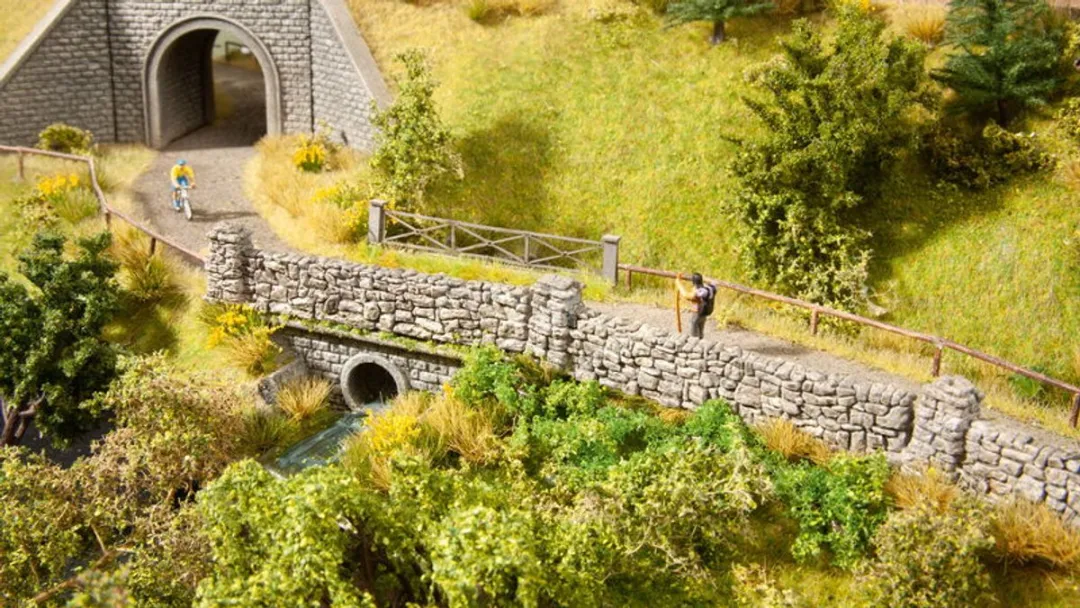 NOCH 43170 TT Metselwerk Muur - Schaal TT