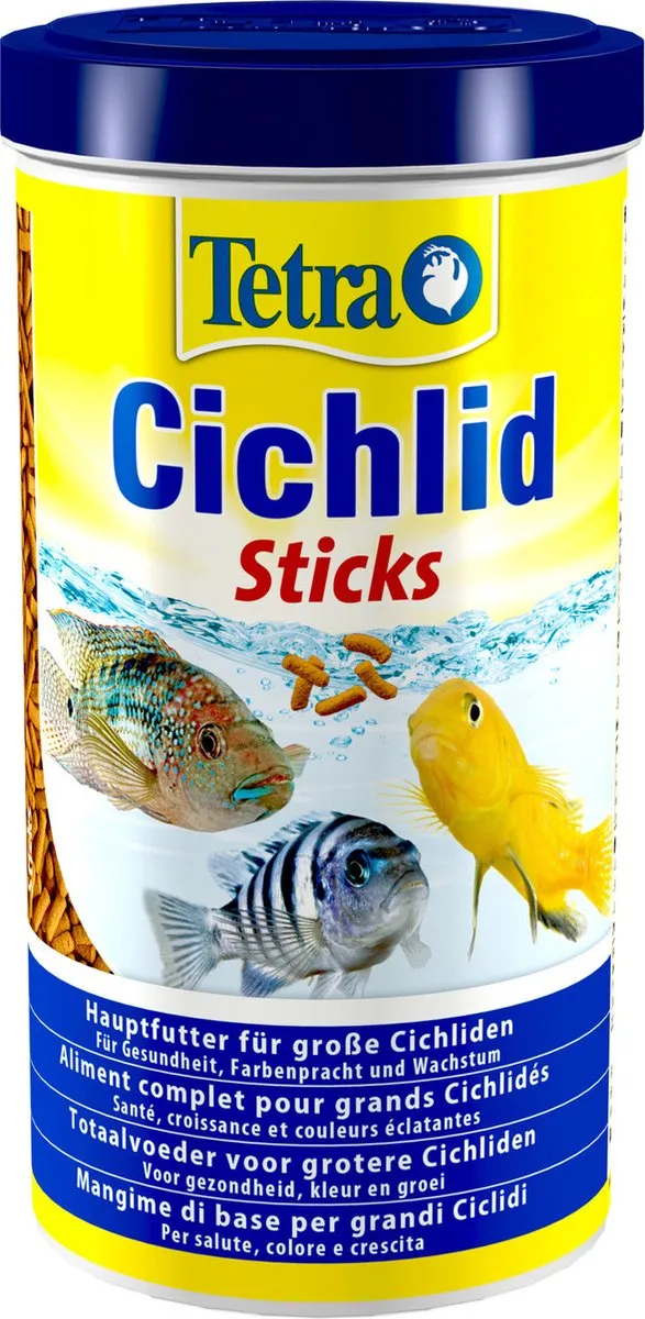 Tetra Cichlid Sticks Vissenvoer 1L