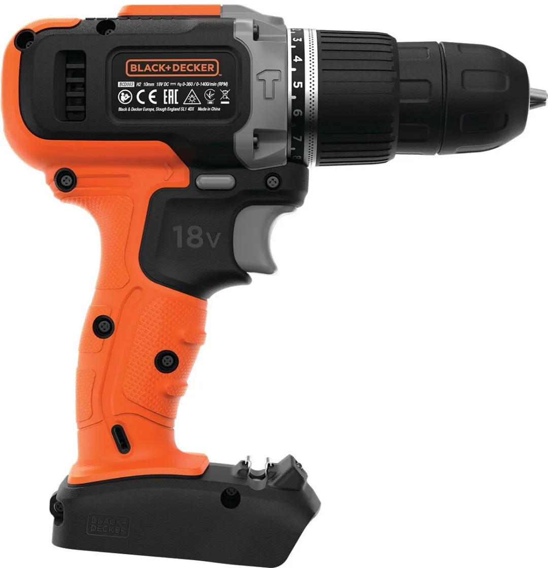 BLACK+DECKER BCD003N-XJ Schroefklopboormachine - 18V - 2 snelheden