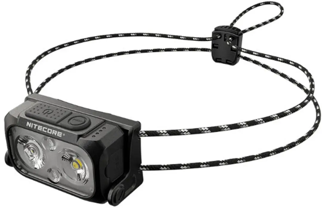 NiteCore NU21 schwarz Hoofdlamp LED werkt op een accu 360 lm
