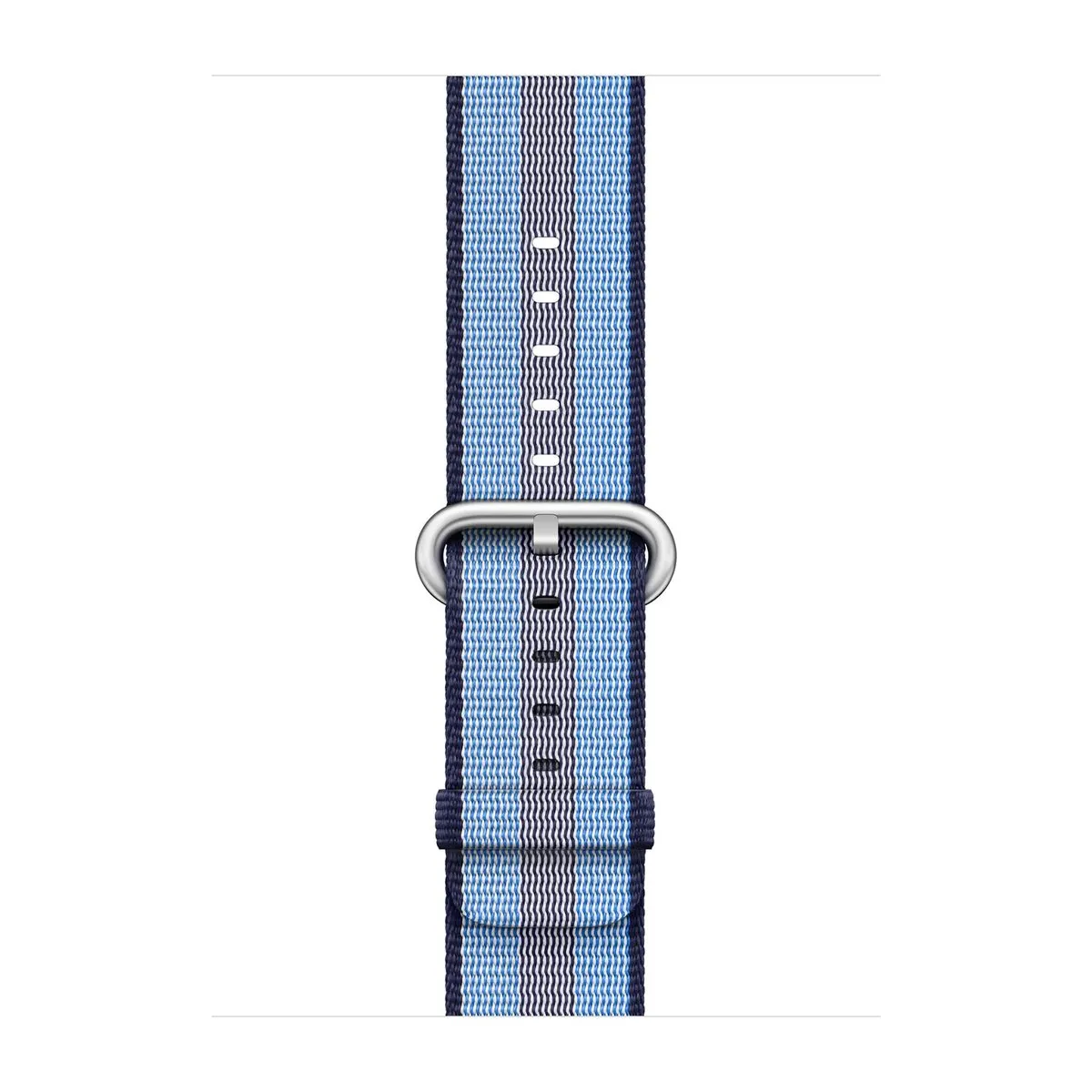 Apple Woven Nylon Band - Blauw - S/M