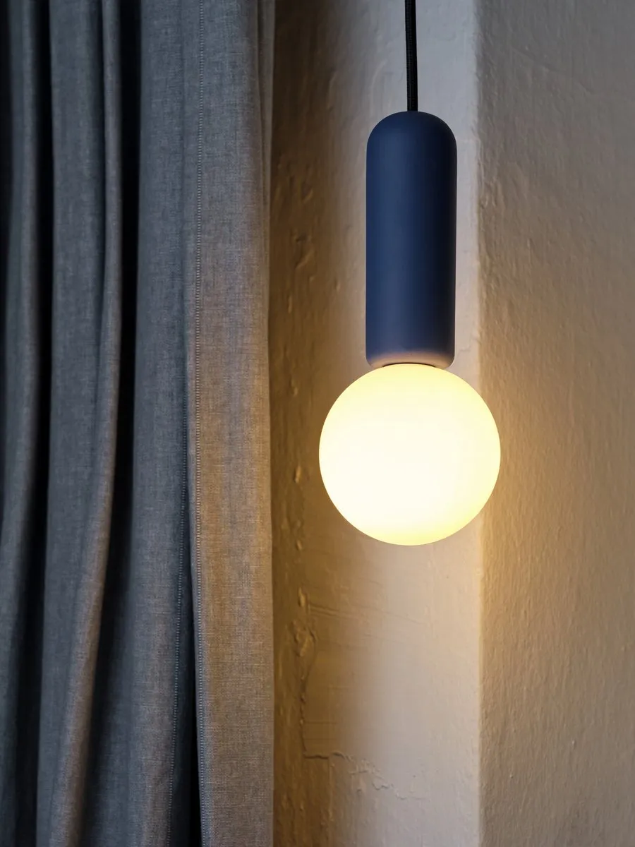 Osram Decor Beton Mic Hanglamp G9 100mm - Blauw - afbeelding 6 van 6