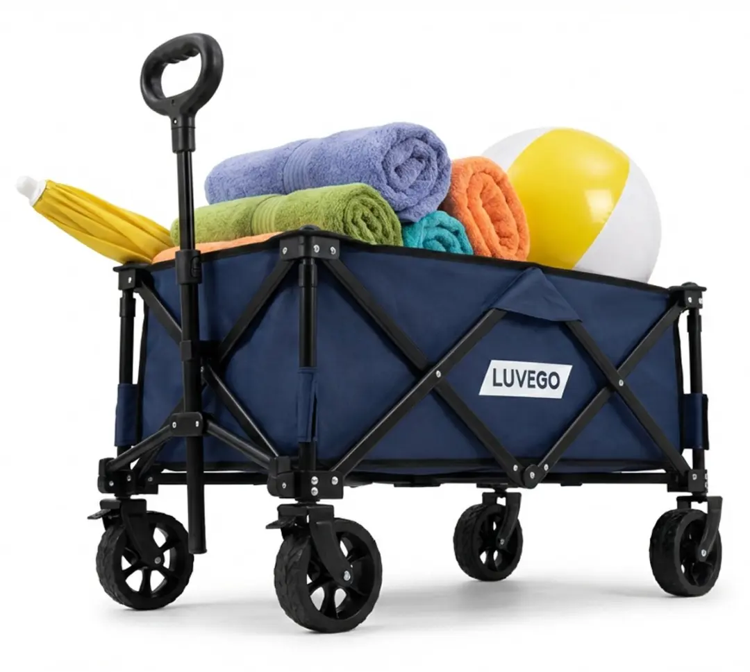 Luvego Opvouwbare Bolderkar - 100kg - 135L