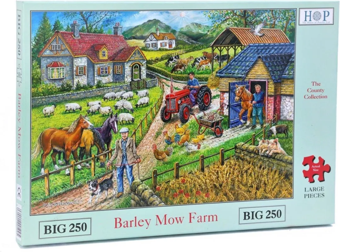 House of Puzzles Barley Mow Farm Legpuzzel 250 Stuks