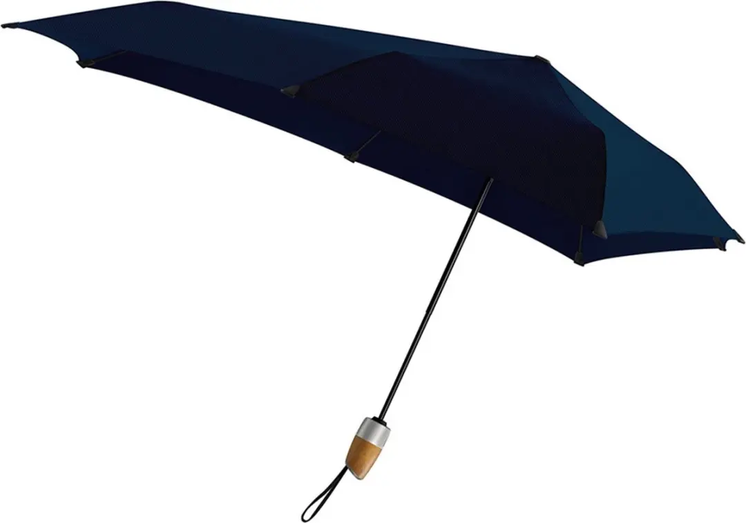 Senz Automatic Deluxe Stormparaplu - 91cm - Midnight Blue - afbeelding 6 van 6