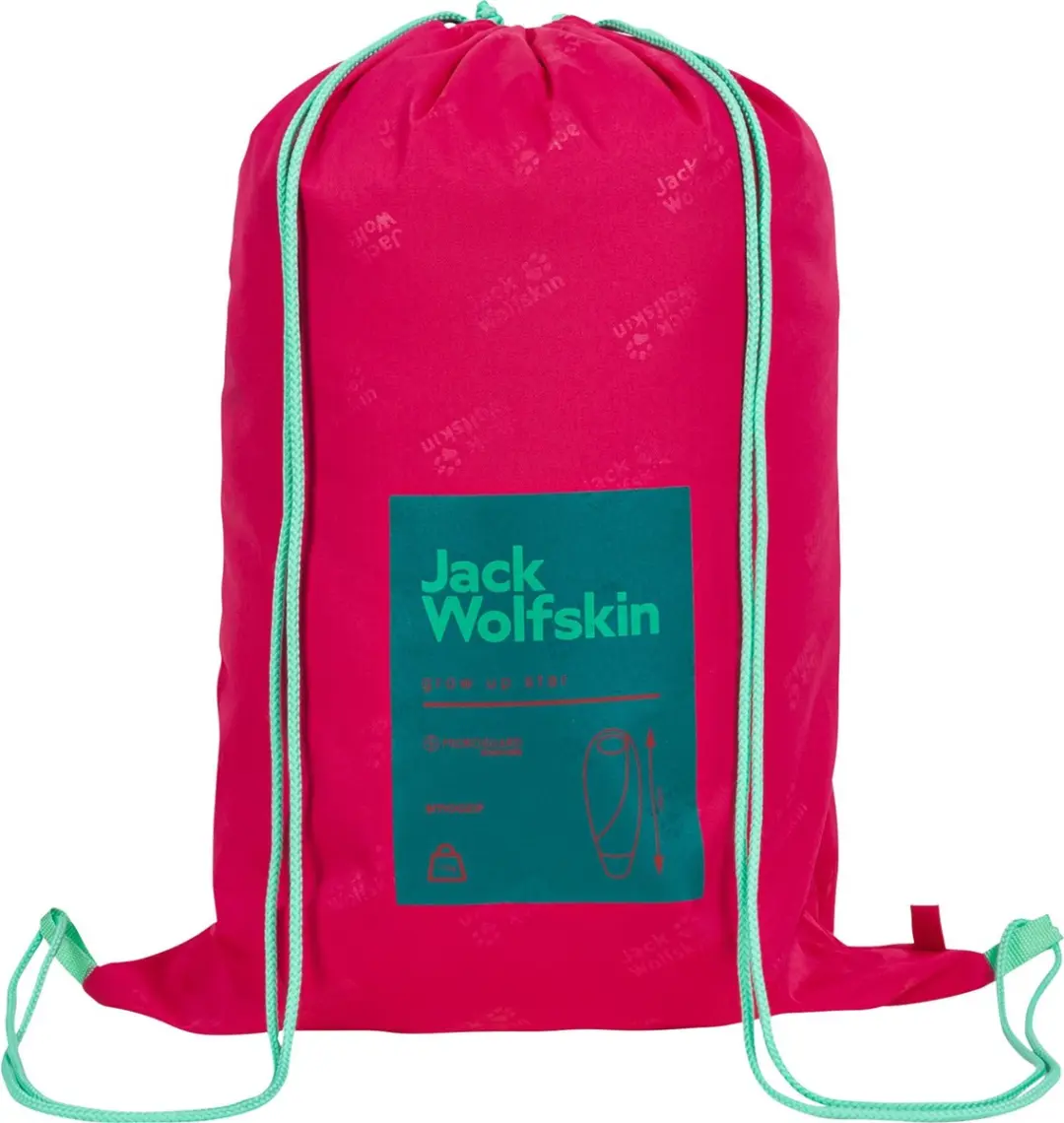 Jack Wolfskin Grow Up Dreamer Kinderslaapzak - Roze - afbeelding 4 van 5