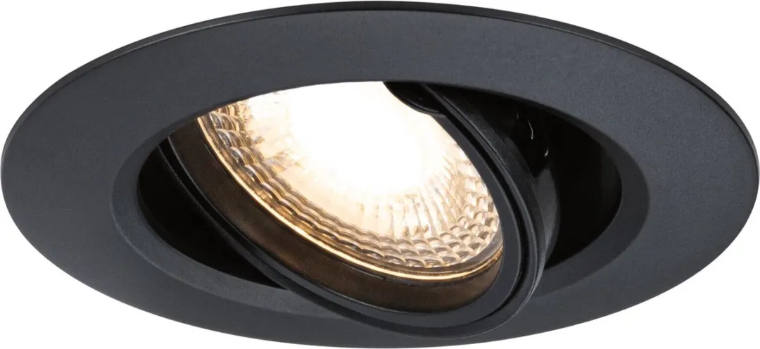 Paulmann Inbouwlamp Set 3x GU10 10W Zwart