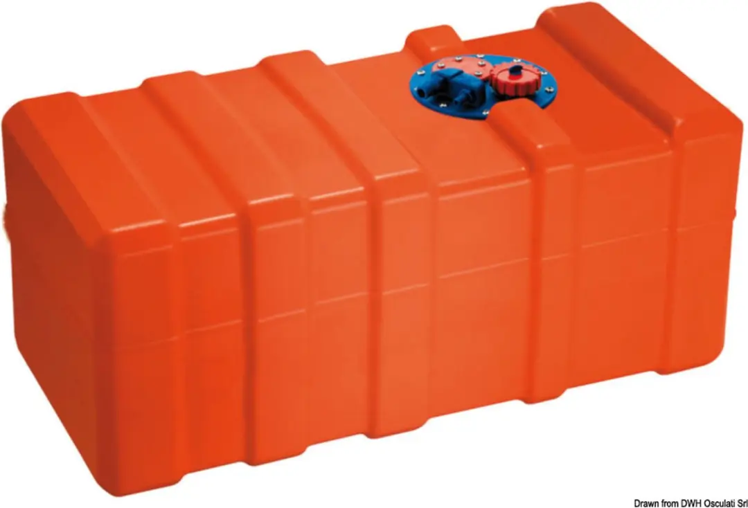Osculati Eltex oranje 102 liter Brandstoftank