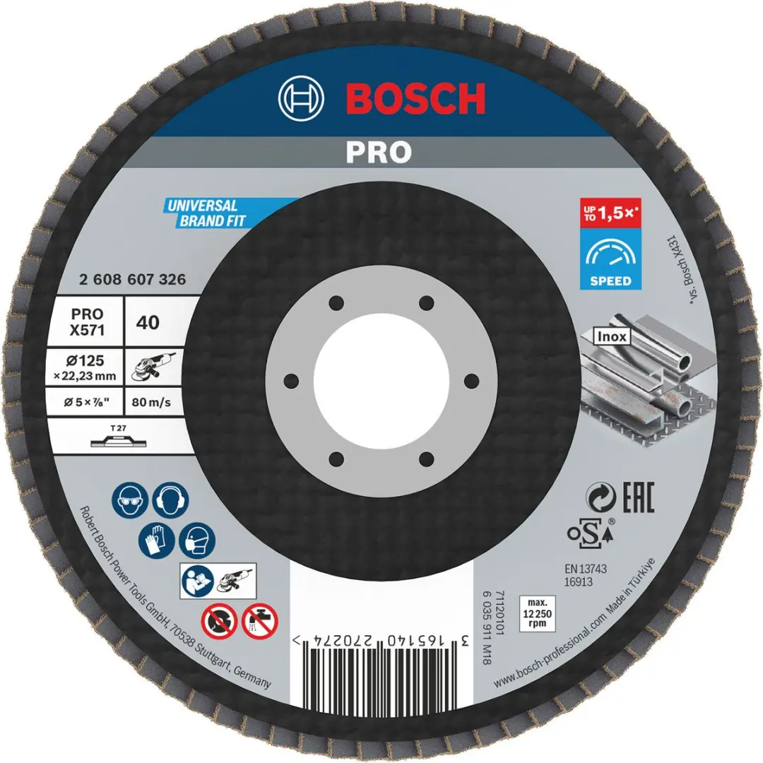Bosch X571 Lamellenschuurschijf 2608607326