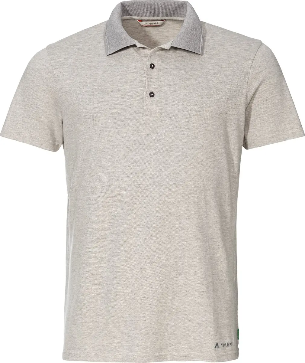 Vaude Men's Redmond Polo - Polo - Heren - Licht grijs - Maat M