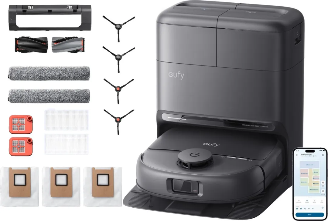 Eufy Omni C28 Robotstofzuiger & Dweil