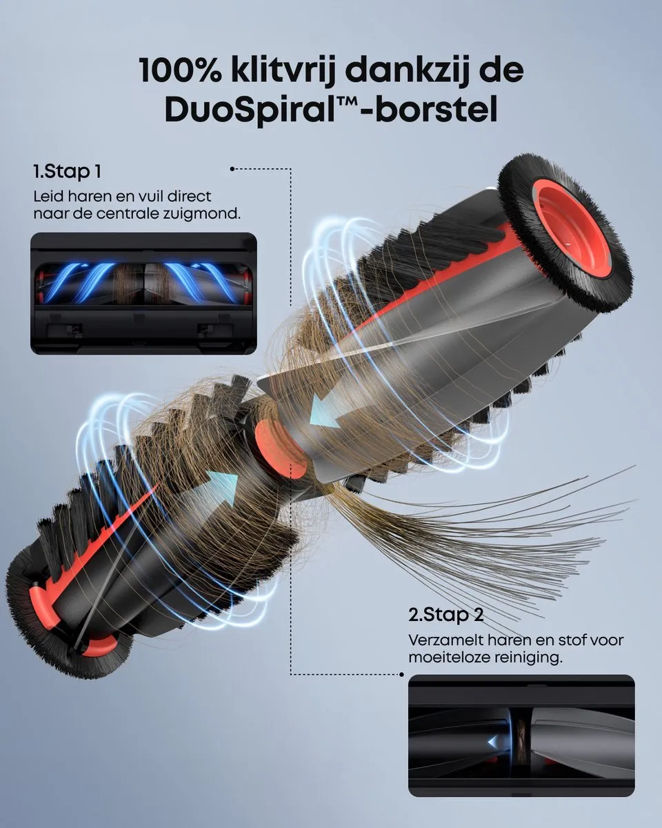 Eufy Omni C28 Robotstofzuiger & Dweil - 15.000 Pa - Zwart