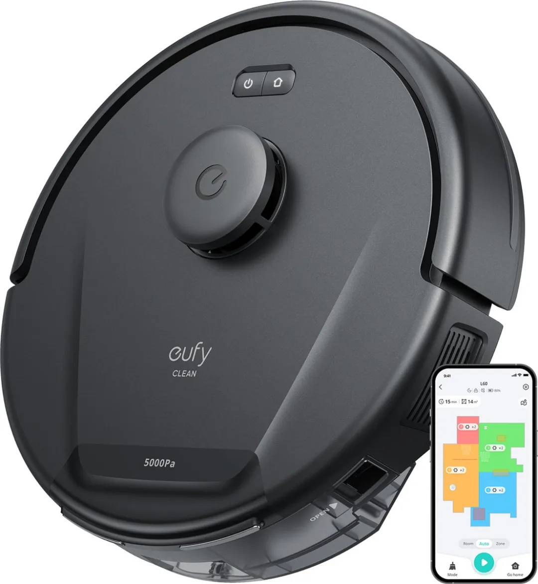 Eufy Clean L60 Robotstofzuiger 5000 Pa - Zwart