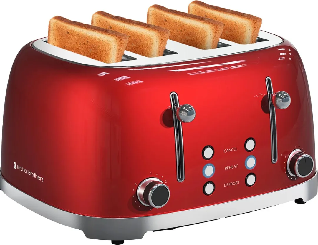 KitchenBrothers Retro Broodrooster KB726
