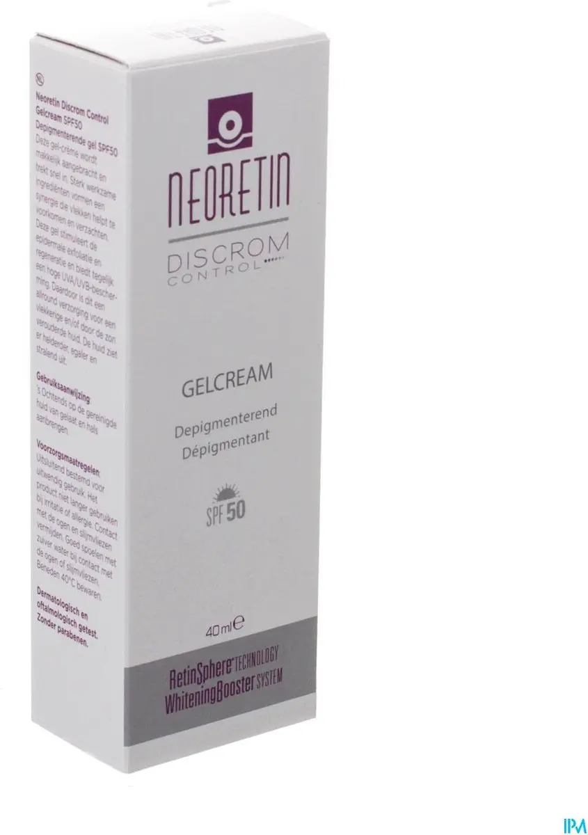 Neoretin Discrom Control Gelcream SPF50 - 40ml - afbeelding 4 van 5