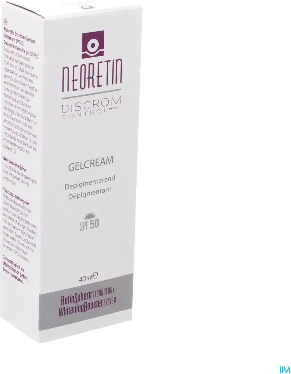 Neoretin Discrom Control Gelcream SPF50 - 40ml - afbeelding 5 van 5