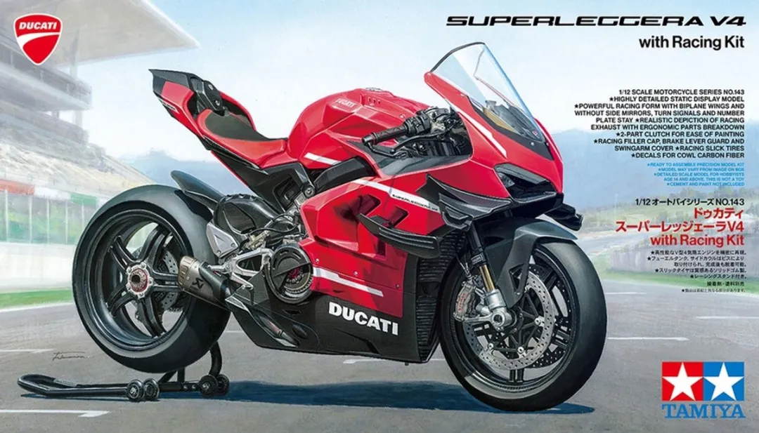 Tamiya 14143 Ducati Superleggera V4 Modelbouwpakket