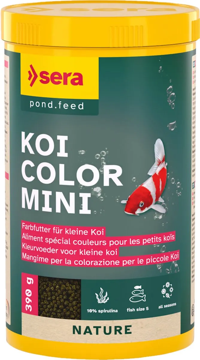 Sera Koi Color Mini Aquarium - 0.41 l - afbeelding 6 van 6