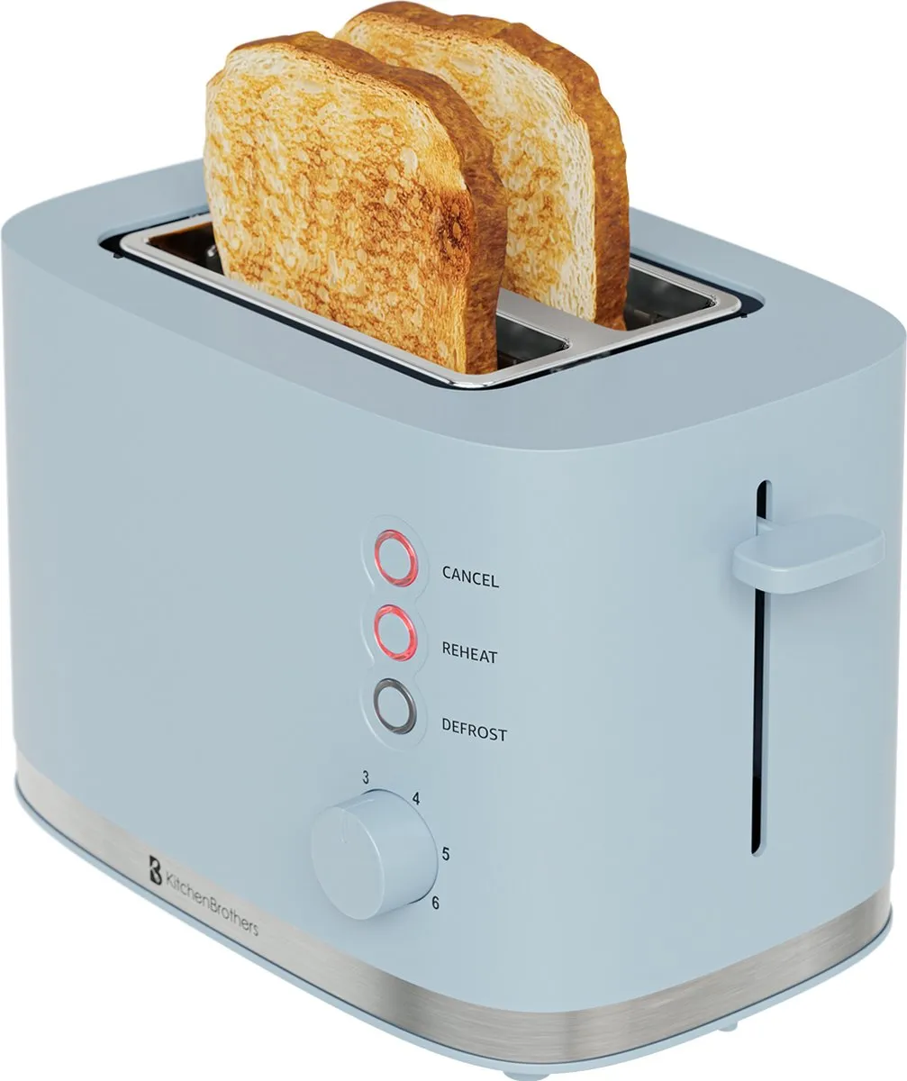 KitchenBrothers KB4097 Broodrooster 870W