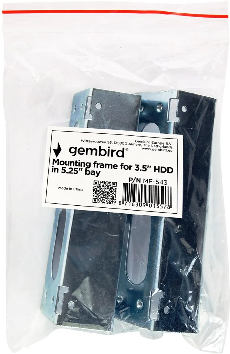Gembird MF-543 Montagekit - Zilver - afbeelding 2 van 5