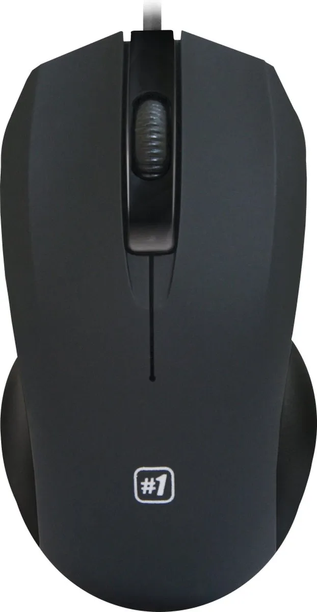 Defender MM-310 Ambidextrous Muis - 1000 DPI - Zwart - afbeelding 2 van 4