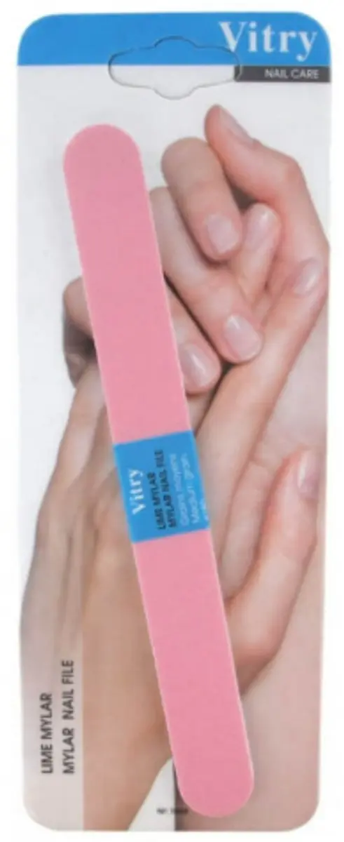Vitry Nagelvijl Mylar Licht Rose Korrel 180 - afbeelding 2 van 2