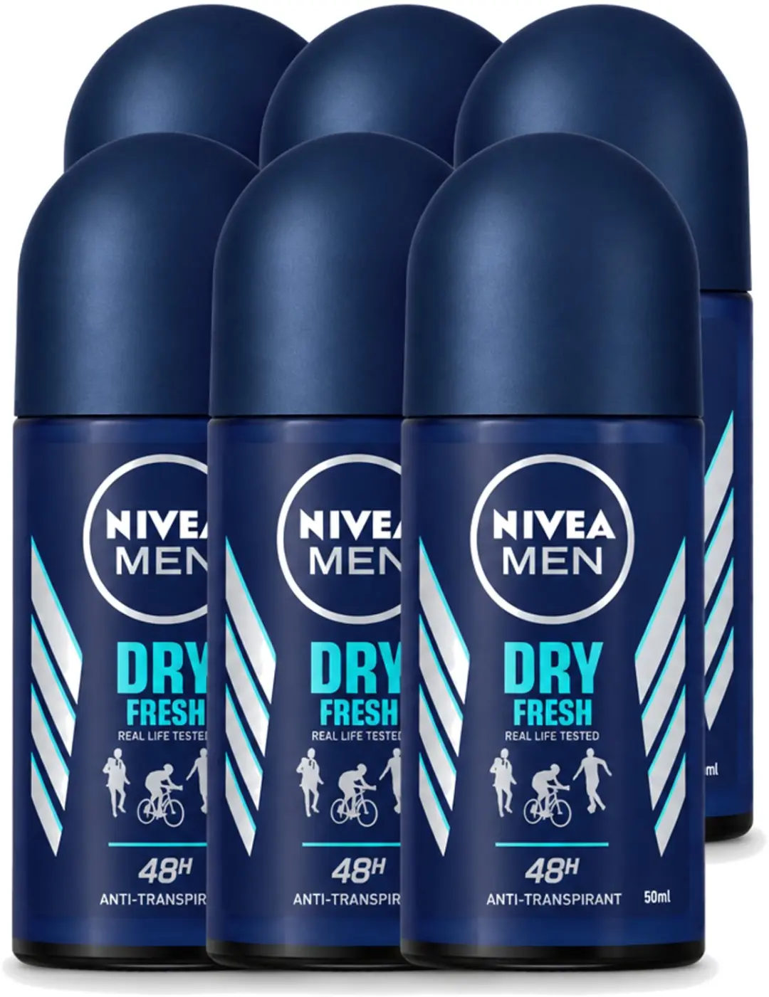 6 x NIVEA MEN