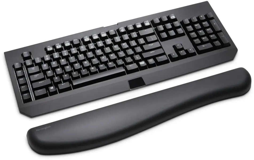 Kensington ErgoSoft K52798WW Polssteun toetsenbord - Zwart - afbeelding 2 van 6