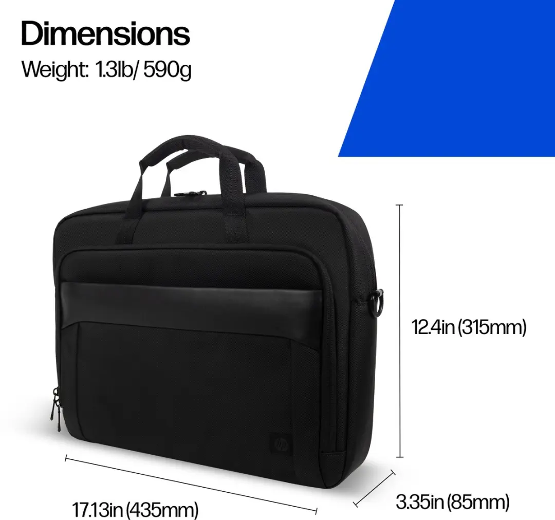 HP Commute Laptoptas 15-16 inch - Zwart - afbeelding 6 van 6