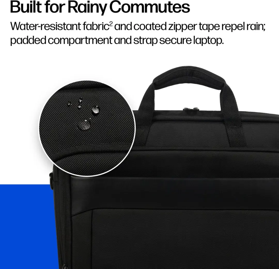 HP Commute Laptoptas 15-16 inch - Zwart - afbeelding 3 van 6