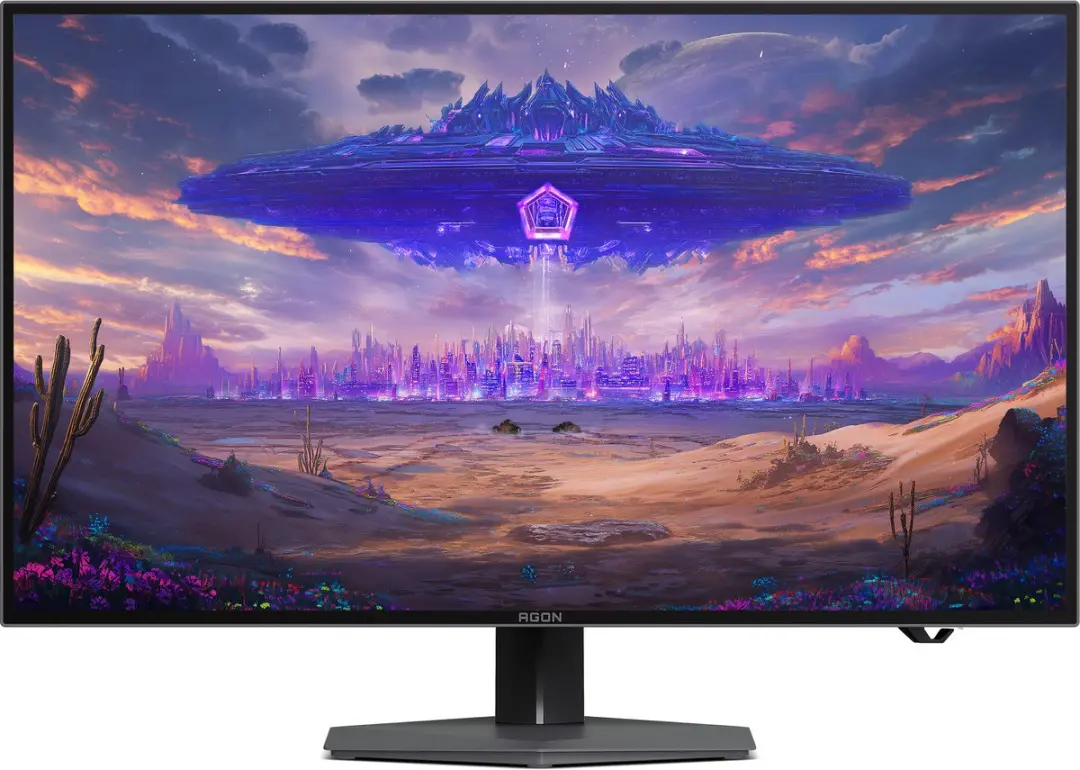 AOC AGON PRO AGP277QKDC Gaming Monitor - Grijs - afbeelding 2 van 6