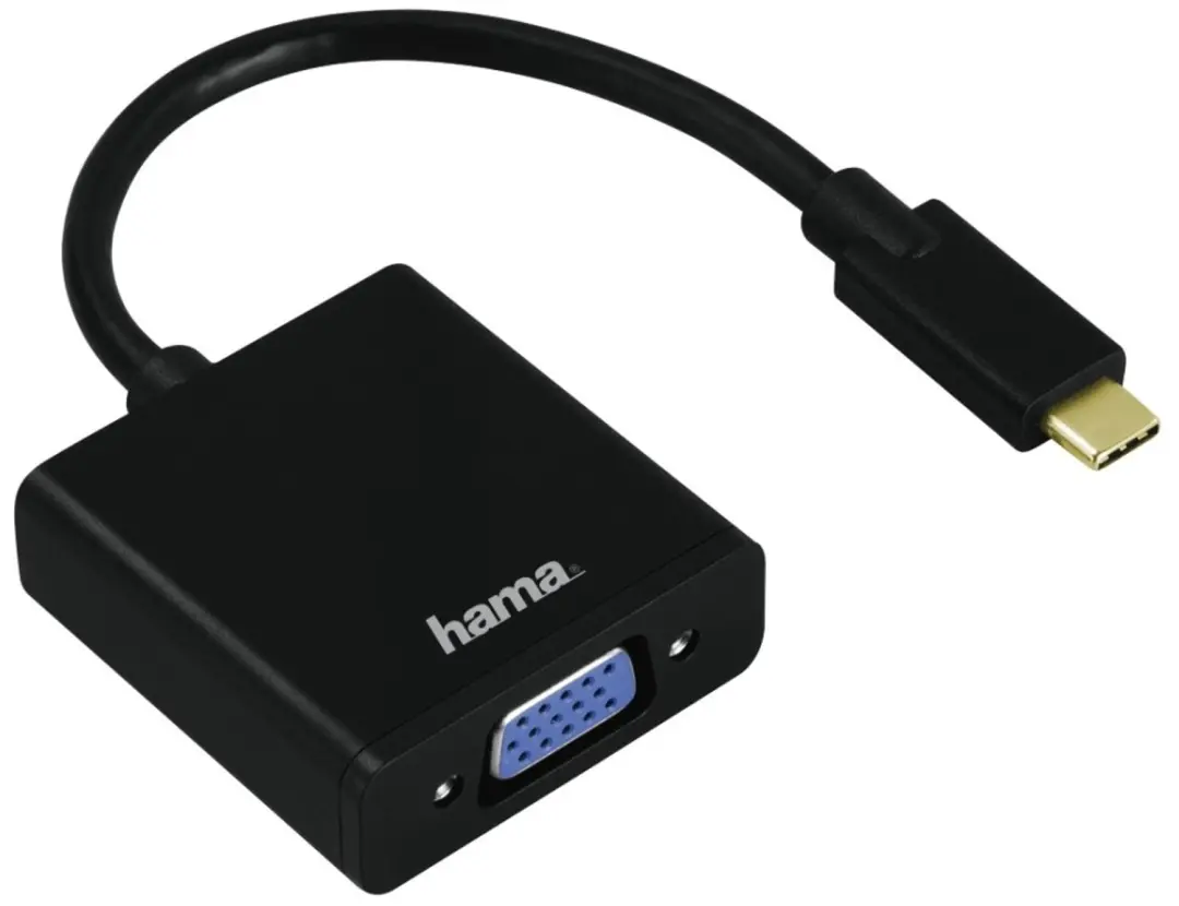 Hama USB-C adapter naar VGA Full HD