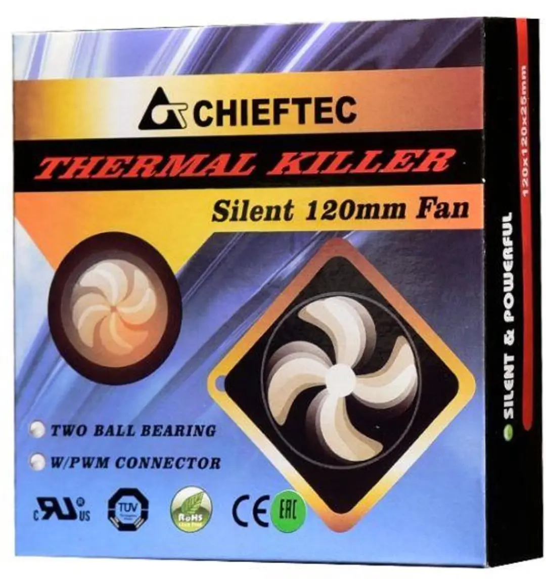 Chieftec AF-1225PWM Kastventilator 120mm - afbeelding 3 van 4