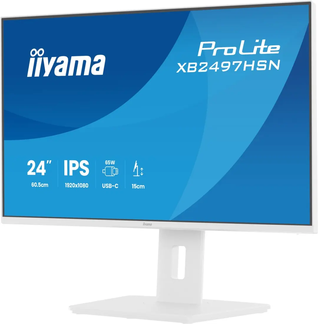 iiyama ProLite XB2497HSN-W1 Monitor - Wit - afbeelding 2 van 6